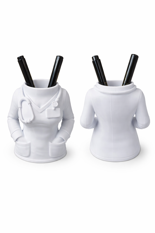 Pen and Pencil Holder Doctor's Coat Nurse Organizer
