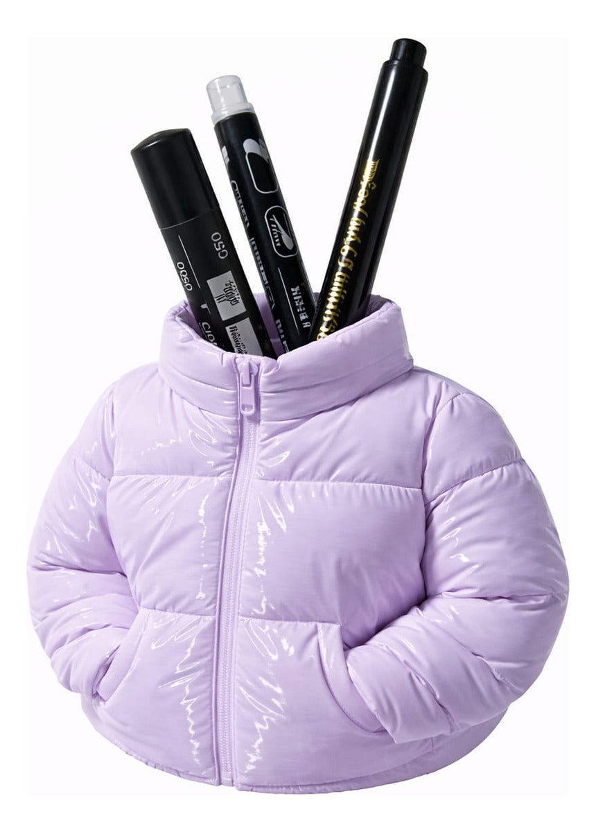 Porta-canetas E Porta-objetos De Mesa Design Jaqueta Colorid