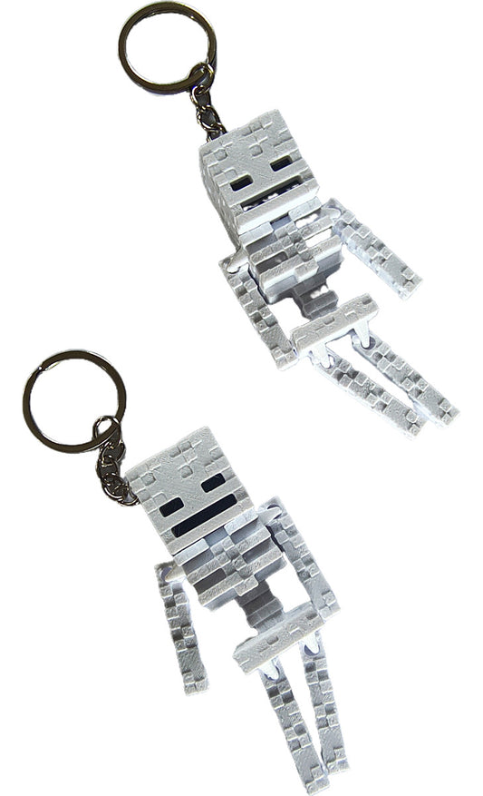 Minecraft Skull Keychain - 1 Unit