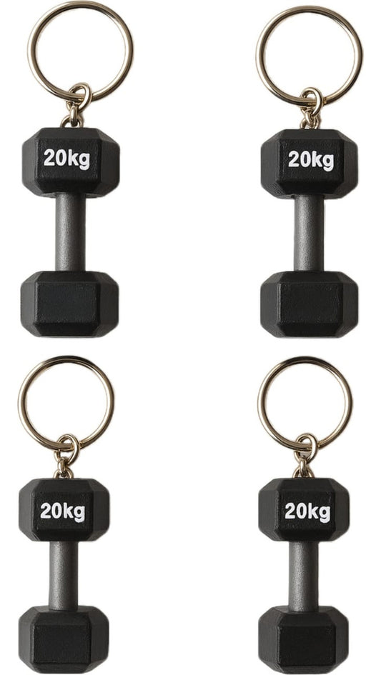 Keychain Dumbbell Sports Gym -kit 5 Units