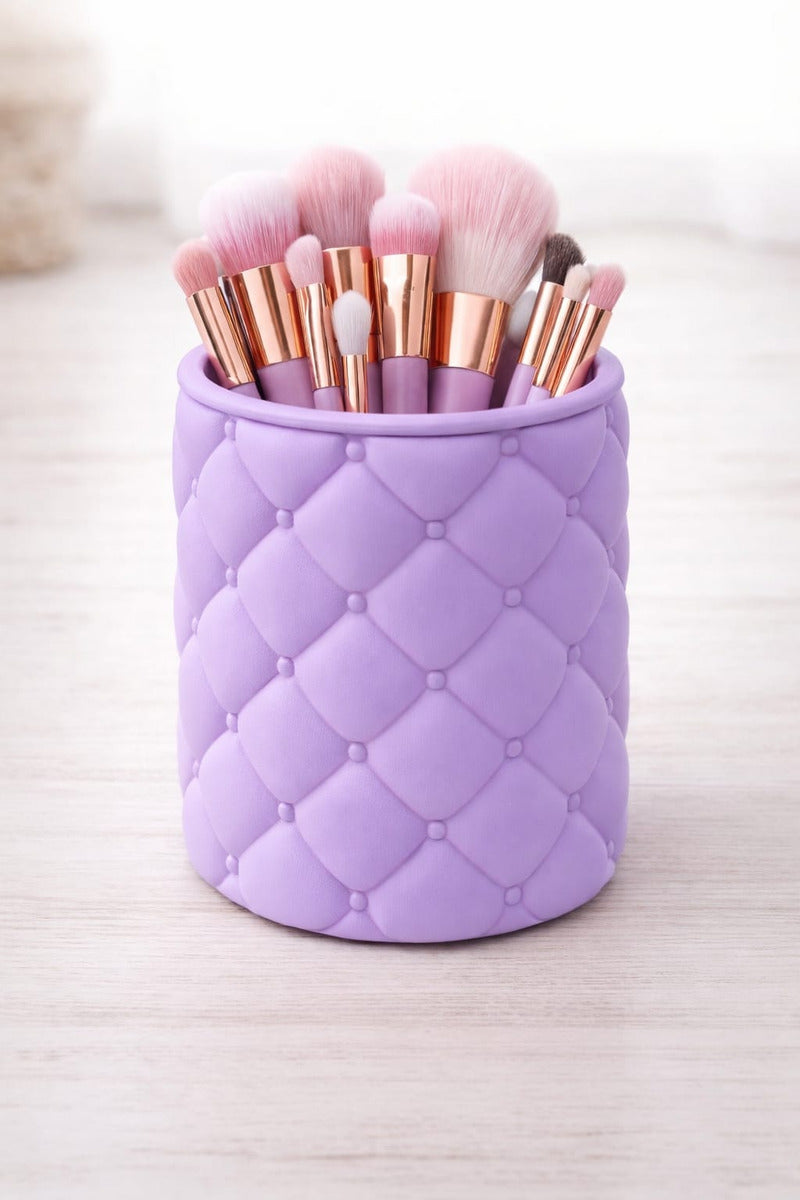 Kit 2 Porta Objeto Decorativo Rosa Em 3d Desenho De Almofada