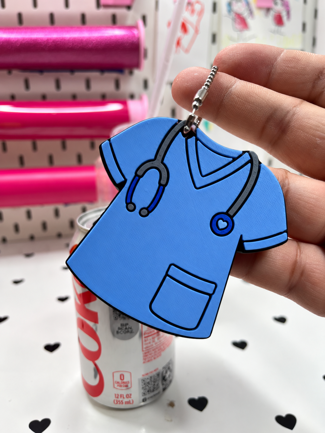 Chaveiro camiseta Doutor , enfermeira personalizado atacado 30 unidades R$ 14.90