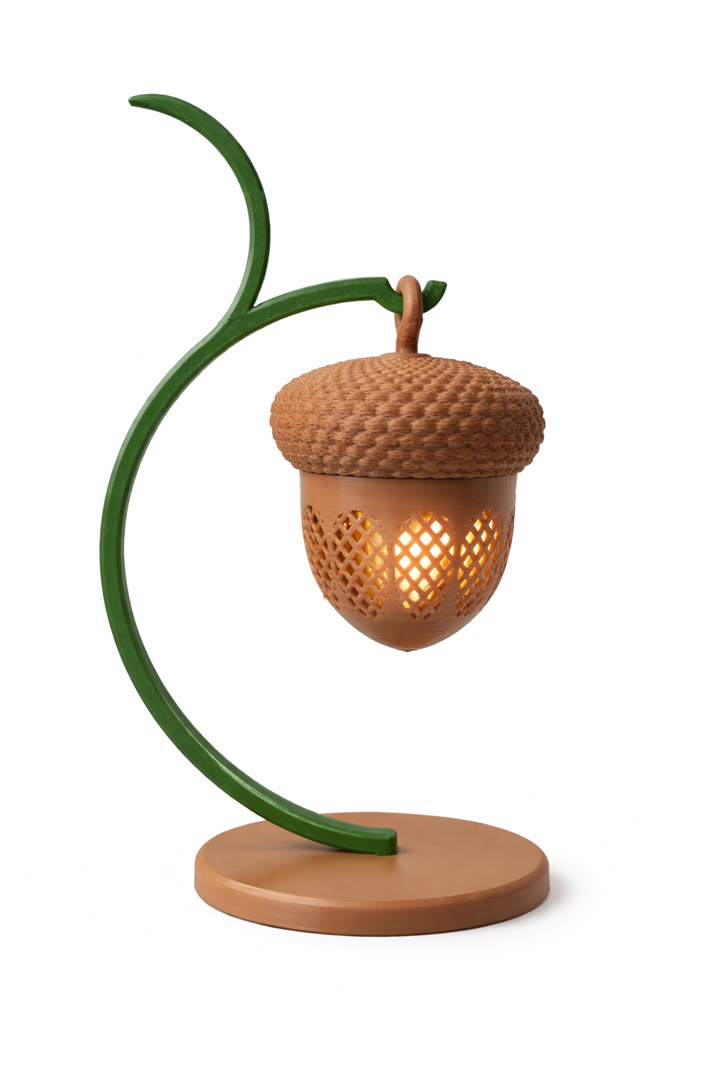 Luminária Decorativa de Noses Led Artesanal Com Lâmpada