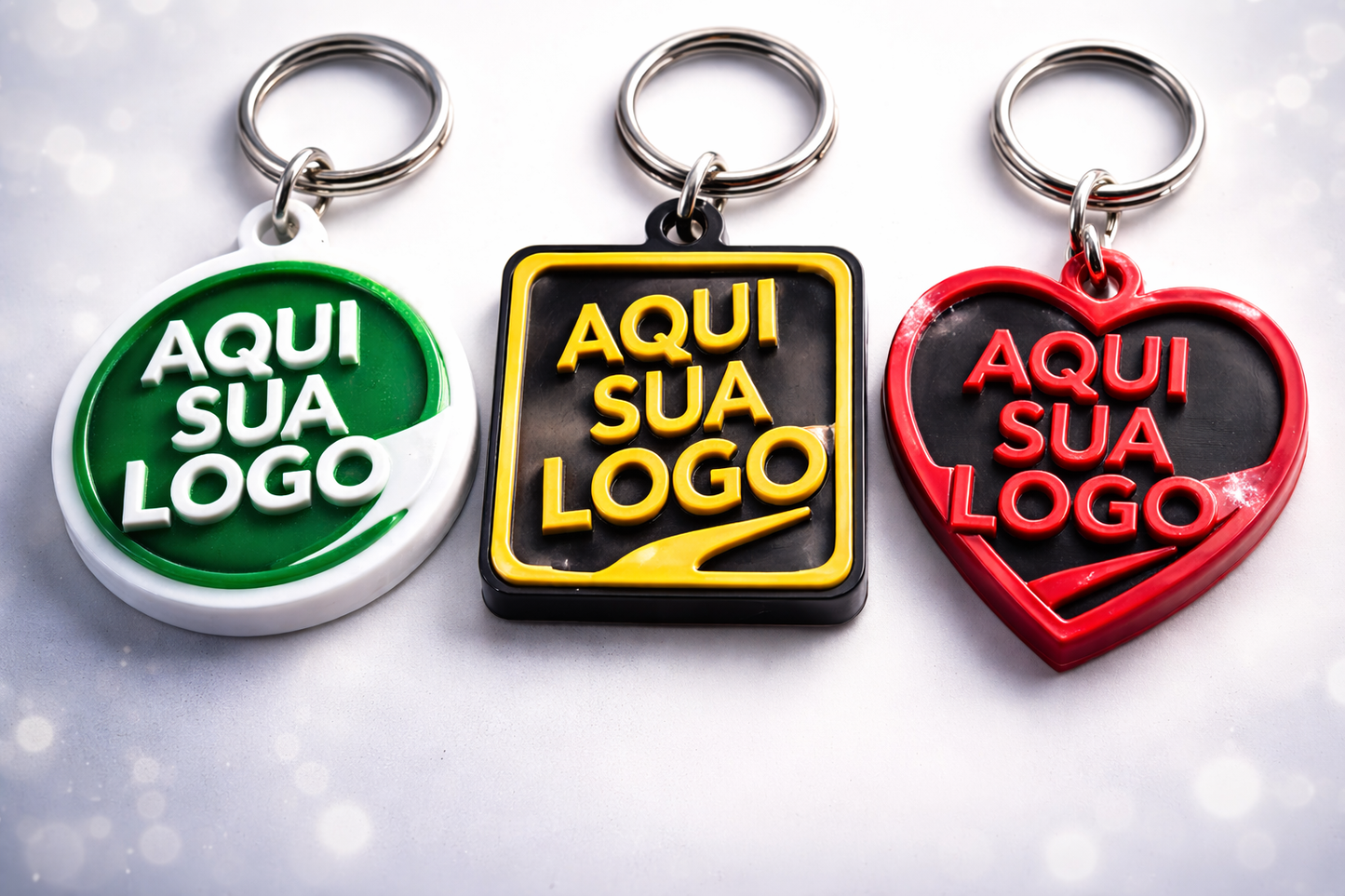 Custom Keychains For Your Company Assorted Colors
