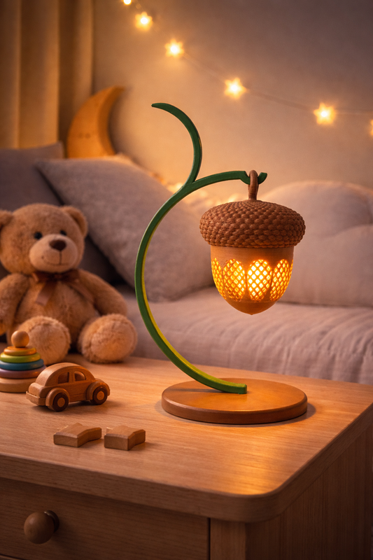 Luminária Decorativa de Noses Led Artesanal Com Lâmpada