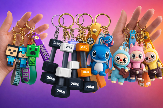 🔑 Chaveiros Personalizados: Muito Além de um Acessório