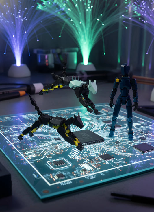 Bonecos Articulados 3D: Por Que Eles Estão Virando Tendência na Decoração e no Colecionismo