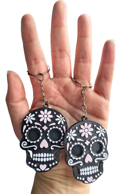 Mexican Skull Keychain - Kit 5 Units
