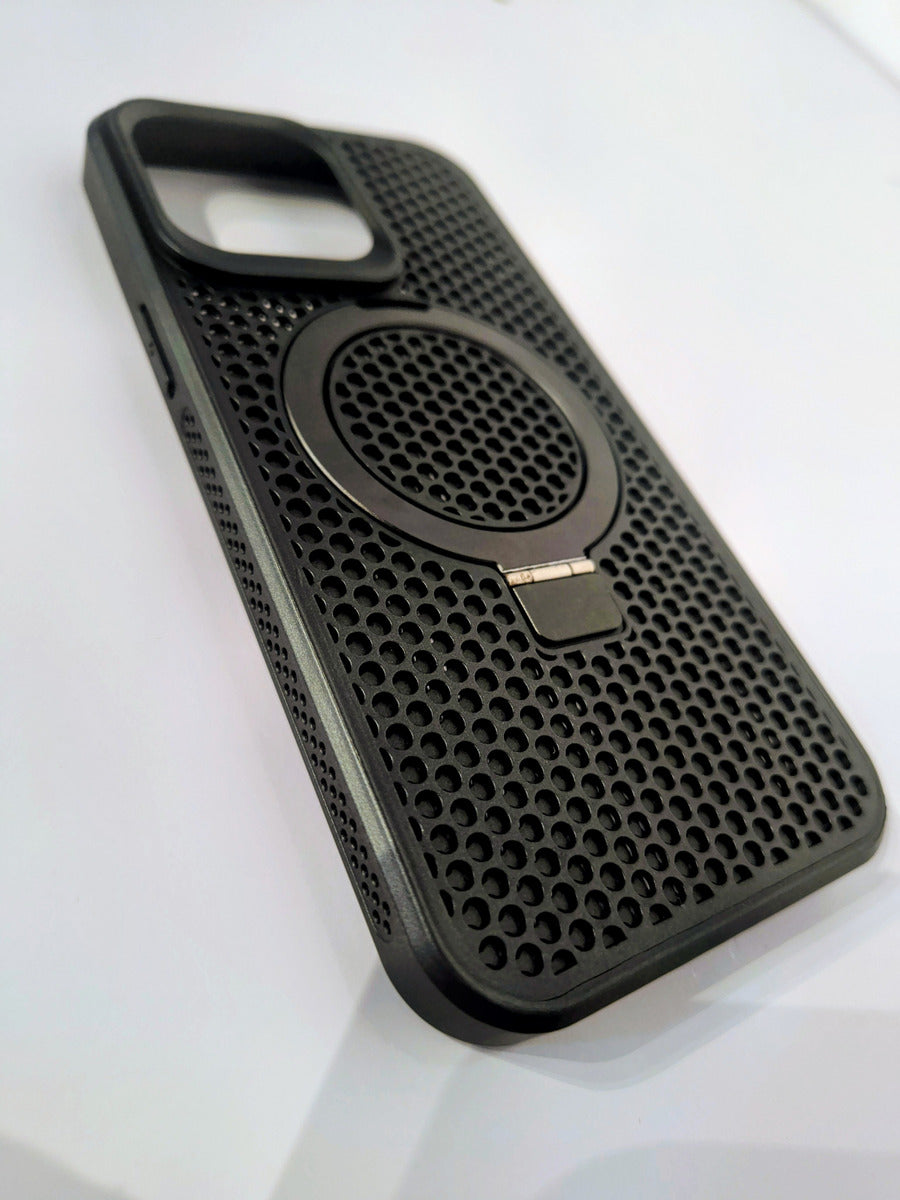 Capinha Compatível  iPhone 15 Pro Max Com Suporte Em Aro