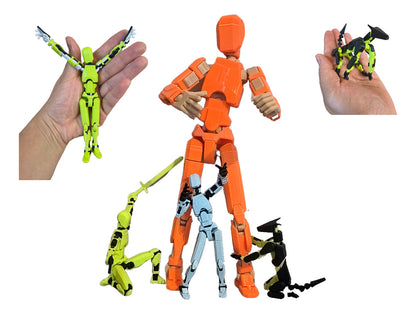 Boneco Dummy 13 Gigante Kit 3 Articulado 3d Figura De Açao