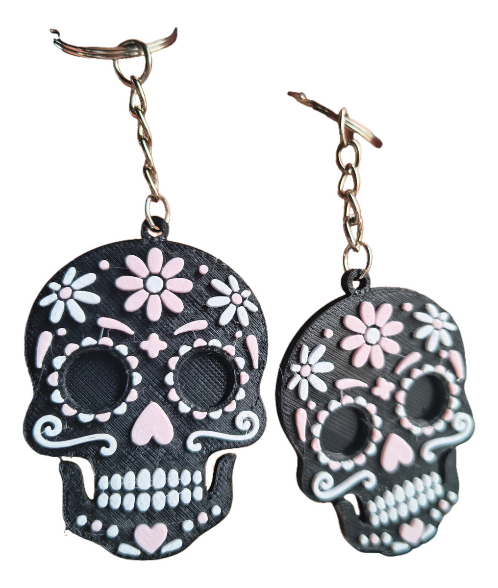 Mexican Skull Keychain - Kit 5 Units