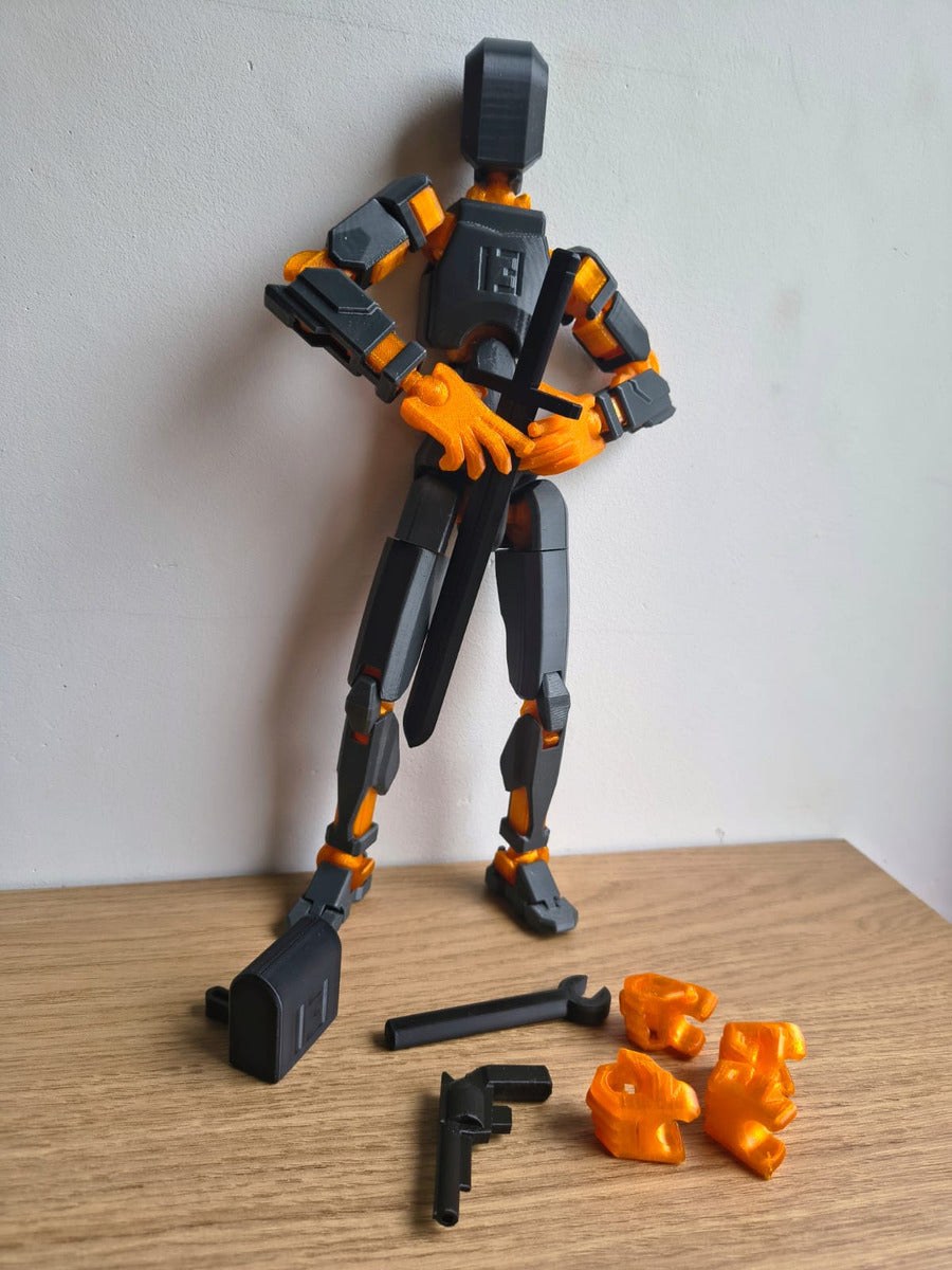 Boneco Dummy 13 Gigante Kit 3 Articulado 3d Figura De Açao