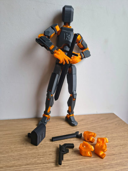 Boneco Dummy 13 Gigante Kit 3 Articulado 3d Figura De Açao