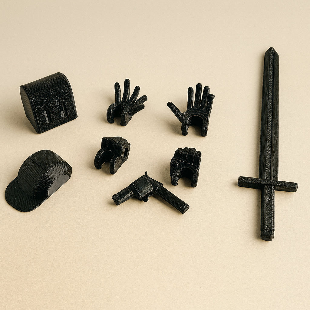 Dummy 13 Articulated Figures + Accessories With 4 And Dog