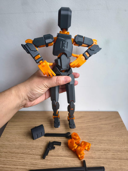 Boneco Dummy 13 Gigante Kit 3 Articulado 3d Figura De Açao