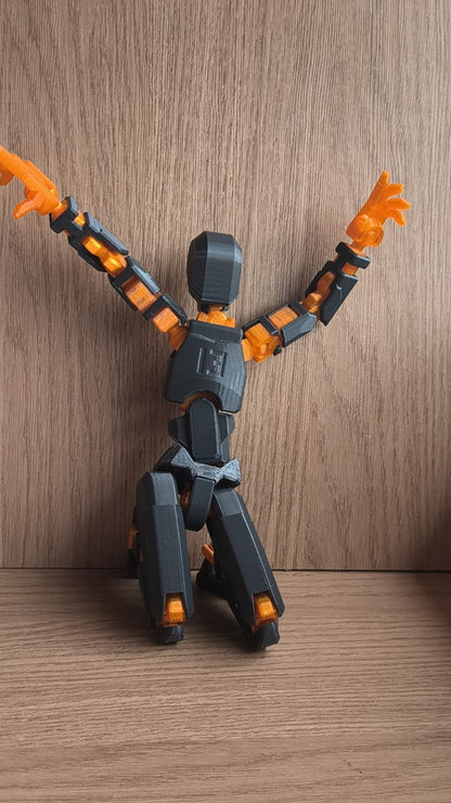 Boneco Dummy 13 Gigante Kit 3 Articulado 3d Figura De Açao