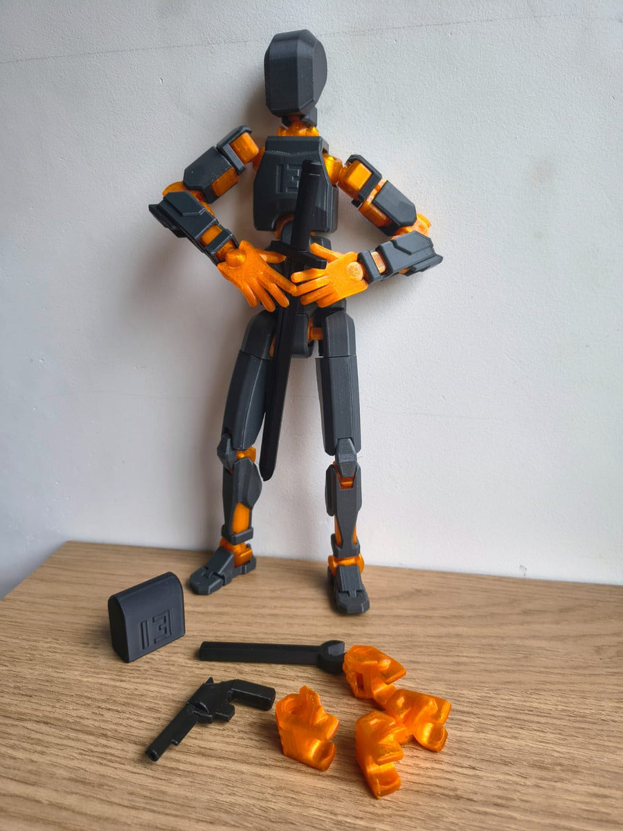 Boneco Dummy 13 Gigante Kit 3 Articulado 3d Figura De Açao