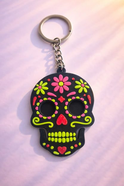 Mexican Skull Keychain - Kit 5 Units