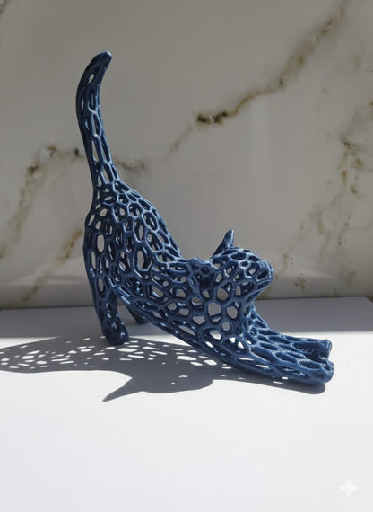 escultura veroni vazada gato