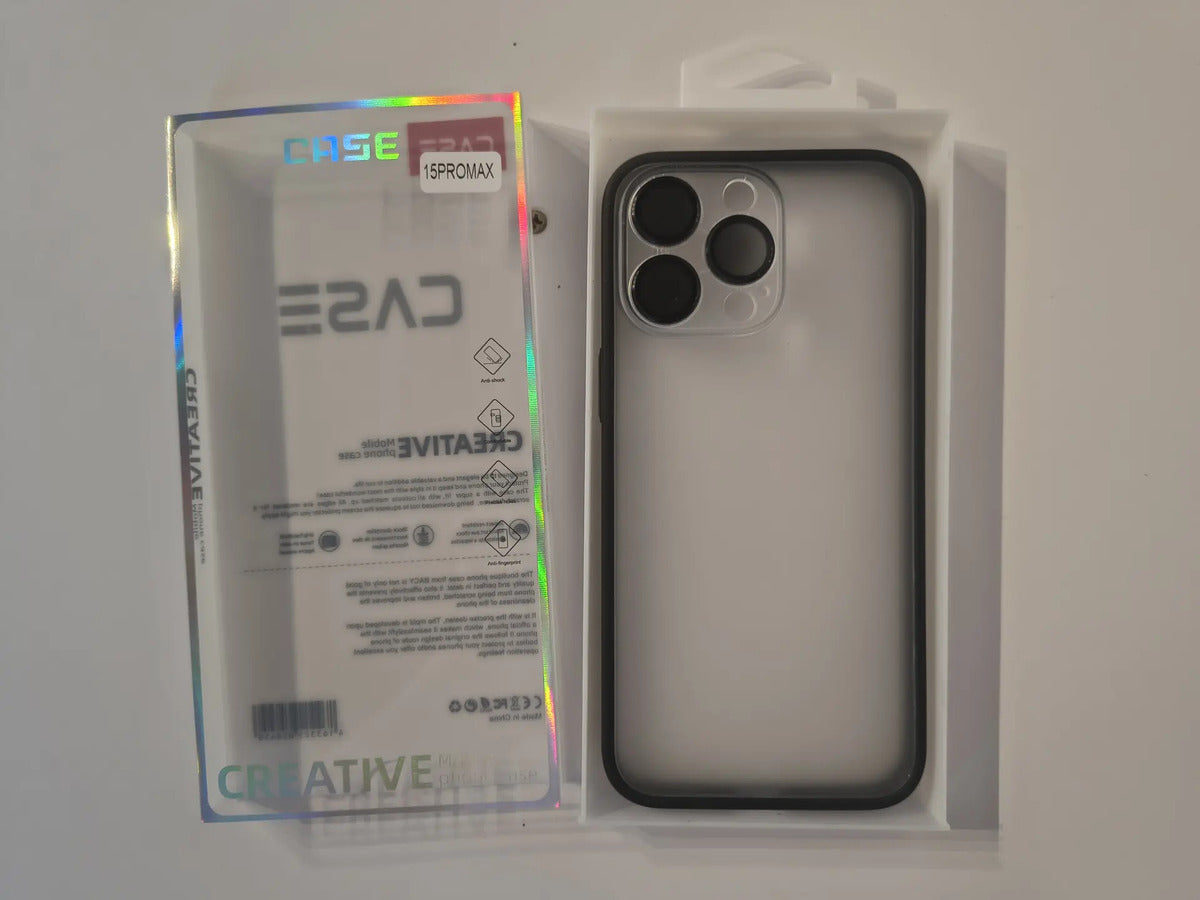 Capinha Compatível  iPhone 15 Pro Max Com Proteção De Câmera