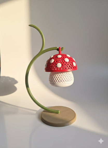 Handmade Mushroom LED Decorative Lamp with Bulb