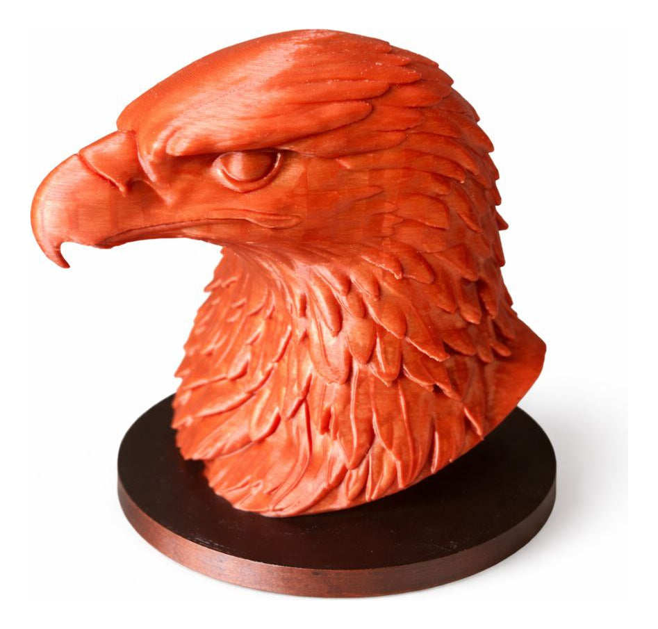 Escultura Águia Decorativa Mesa Impressão 3d Pla Premium