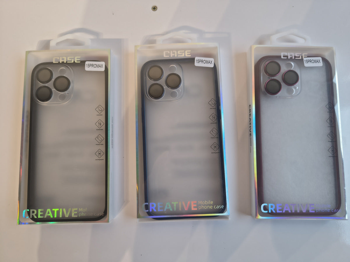 Capinha Compatível  iPhone 15 Pro Max Com Proteção De Câmera