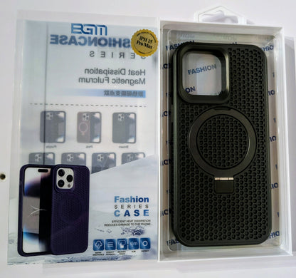 Capa iPhone  15 pro max verde escuro com aro de su