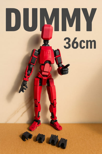 Boneco Dummy 13 Gigante Kit 3 Articulado 3d Figura De Açao