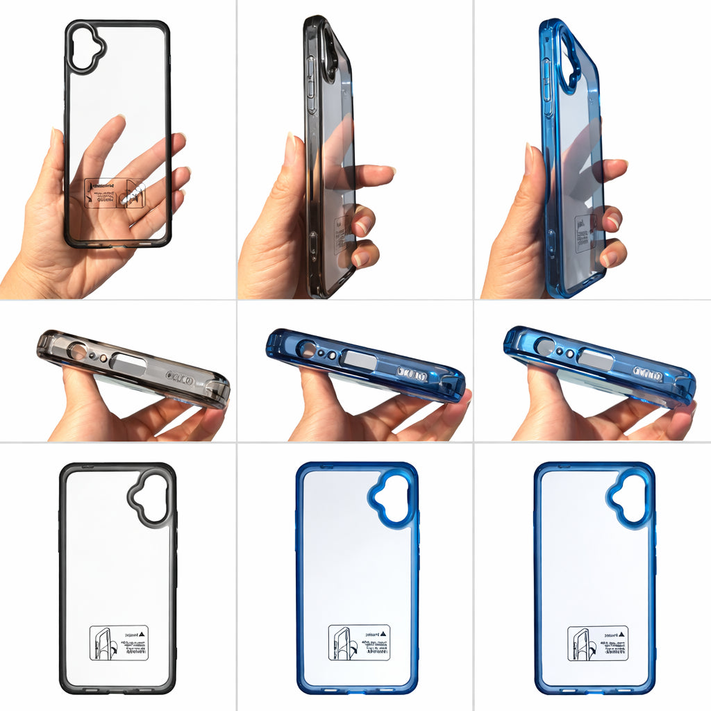 Capinha Case Galaxy A05 Transparente Cores Váriadas