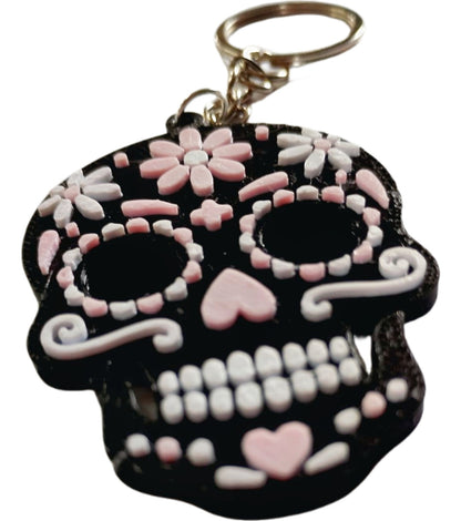 Mexican Skull Keychain - Kit 5 Units