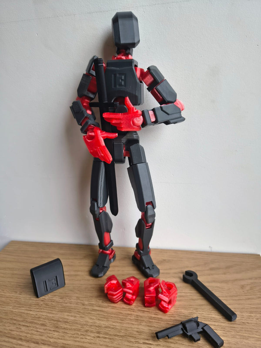 Boneco Dummy 13 Gigante Kit 3 Articulado 3d Figura De Açao