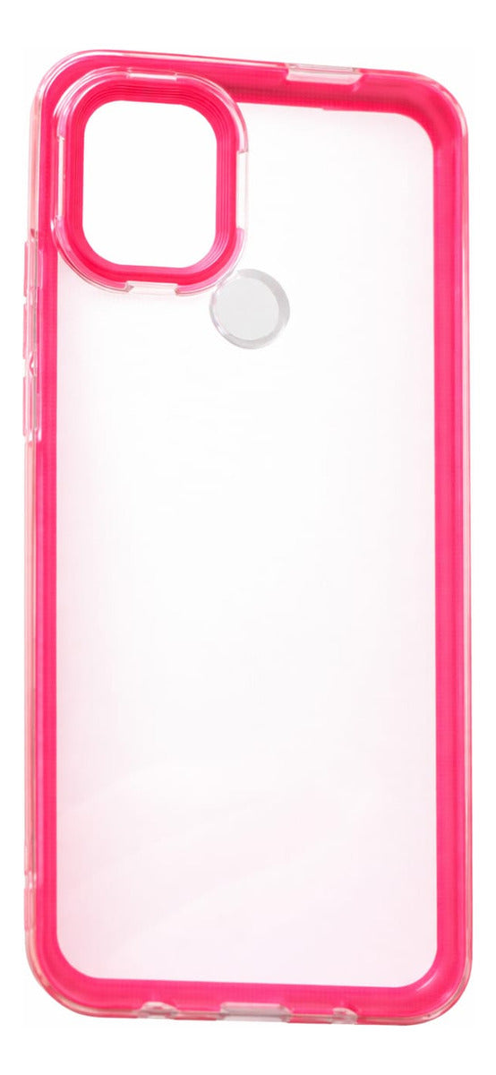 Xiaomi POCO C50 rosa choque e transparente