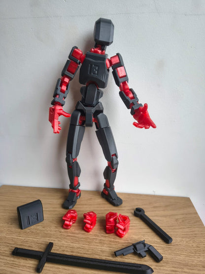 Boneco Dummy 13 Gigante Kit 3 Articulado 3d Figura De Açao