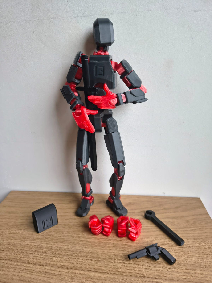 Boneco Dummy 13 Gigante Kit 3 Articulado 3d Figura De Açao