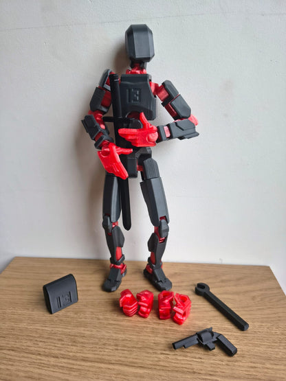 Boneco Dummy 13 Gigante Kit 3 Articulado 3d Figura De Açao