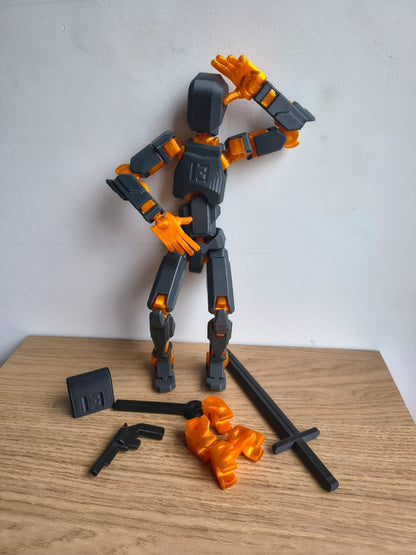 Boneco Dummy 13 Gigante Kit 3 Articulado 3d Figura De Açao
