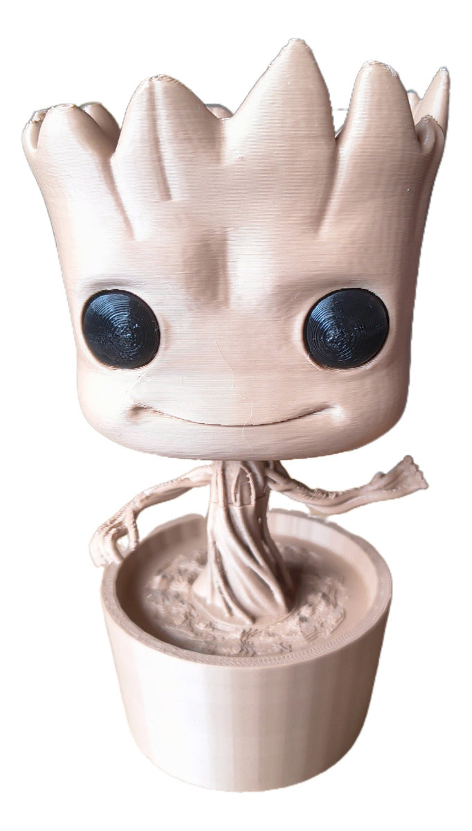 Vaso Bebê Groot Decorativo Para Plantas Pequenas
