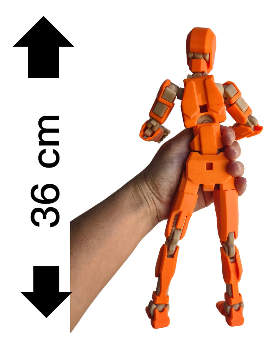 Boneco Dummy 13 Gigante Kit 3 Articulado 3d Figura De Açao