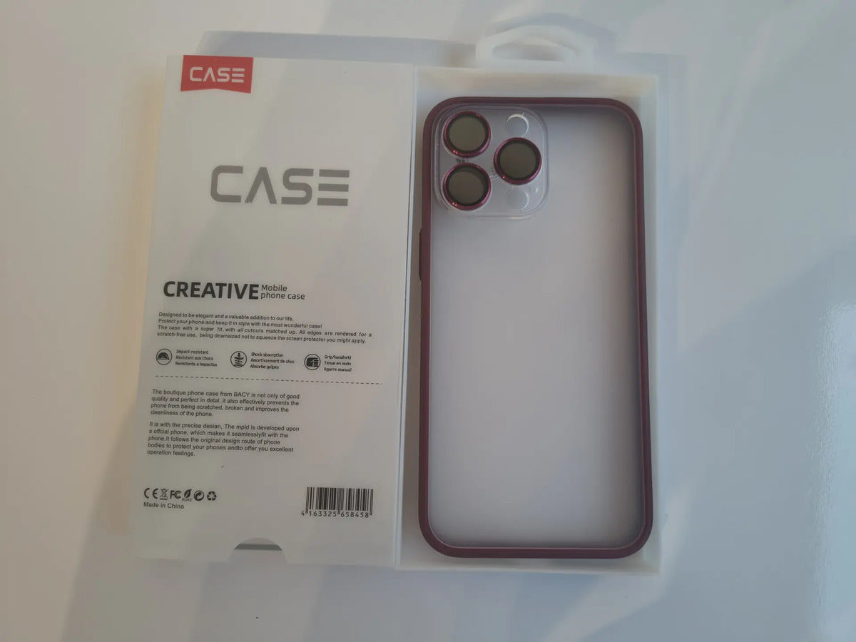 Capinha Compatível  iPhone 15 Pro Max Com Proteção De Câmera