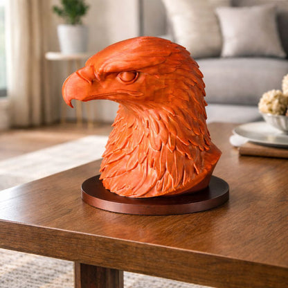 Escultura Águia Decorativa Mesa Impressão 3d Pla Premium