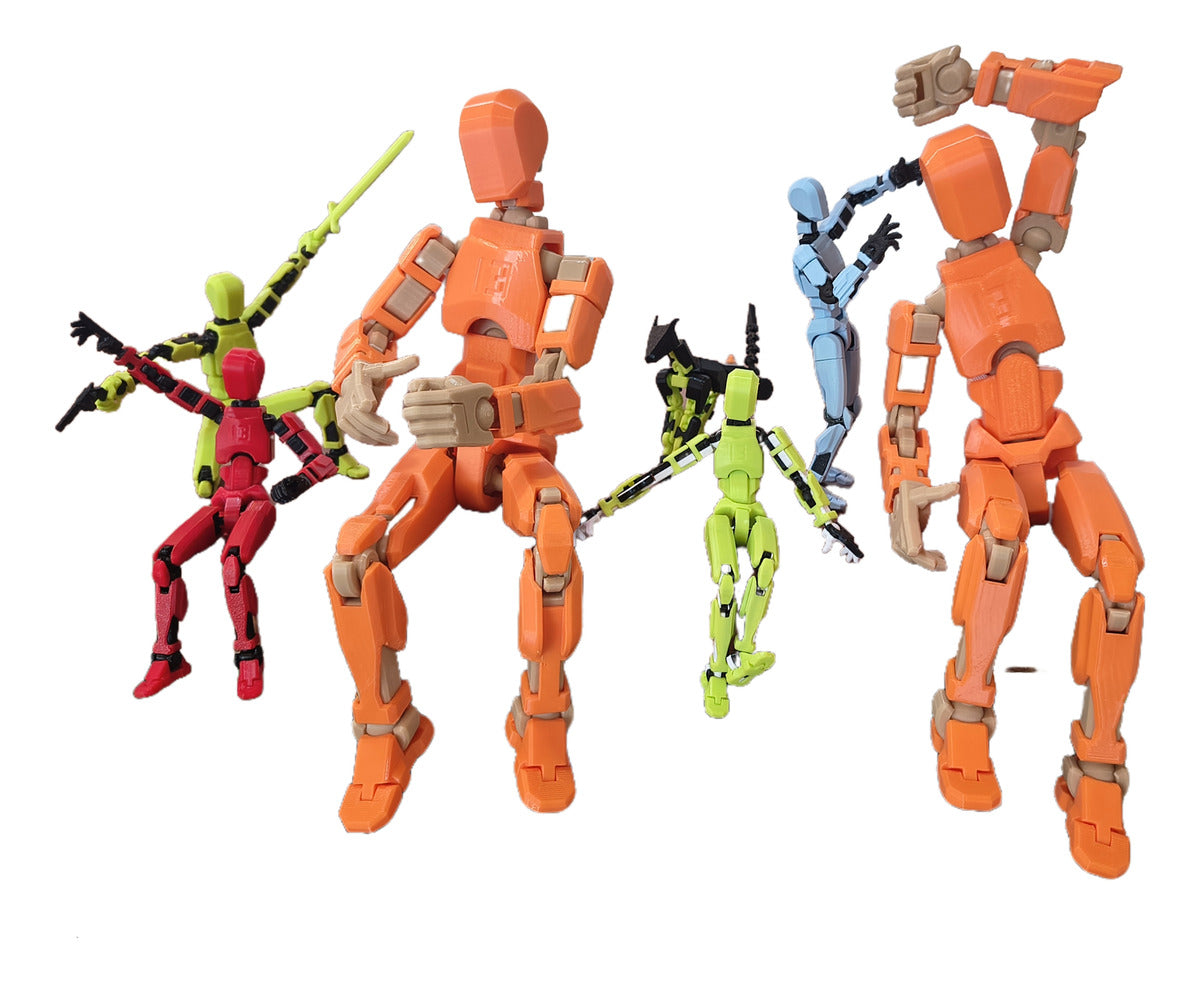 Boneco Dummy 13 Gigante Kit 3 Articulado 3d Figura De Açao
