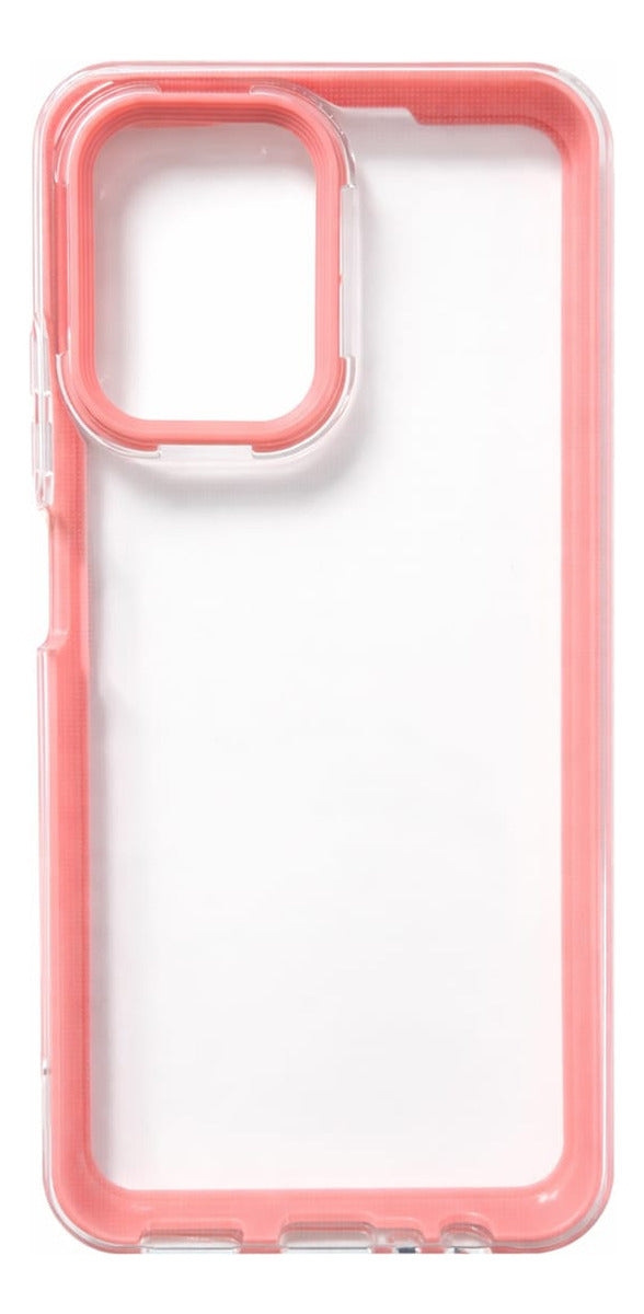 Realme C30 e C30s transparente e rosa claro