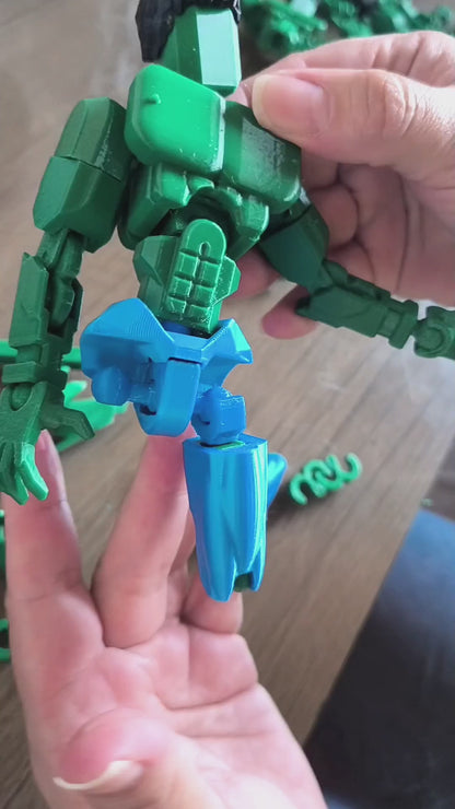 Hulk Series Articulated Dummy Figure with Extra Hands