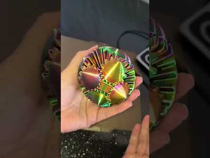 Bola Giratória 3D Transformável – Efeito Hipnotizante ✨