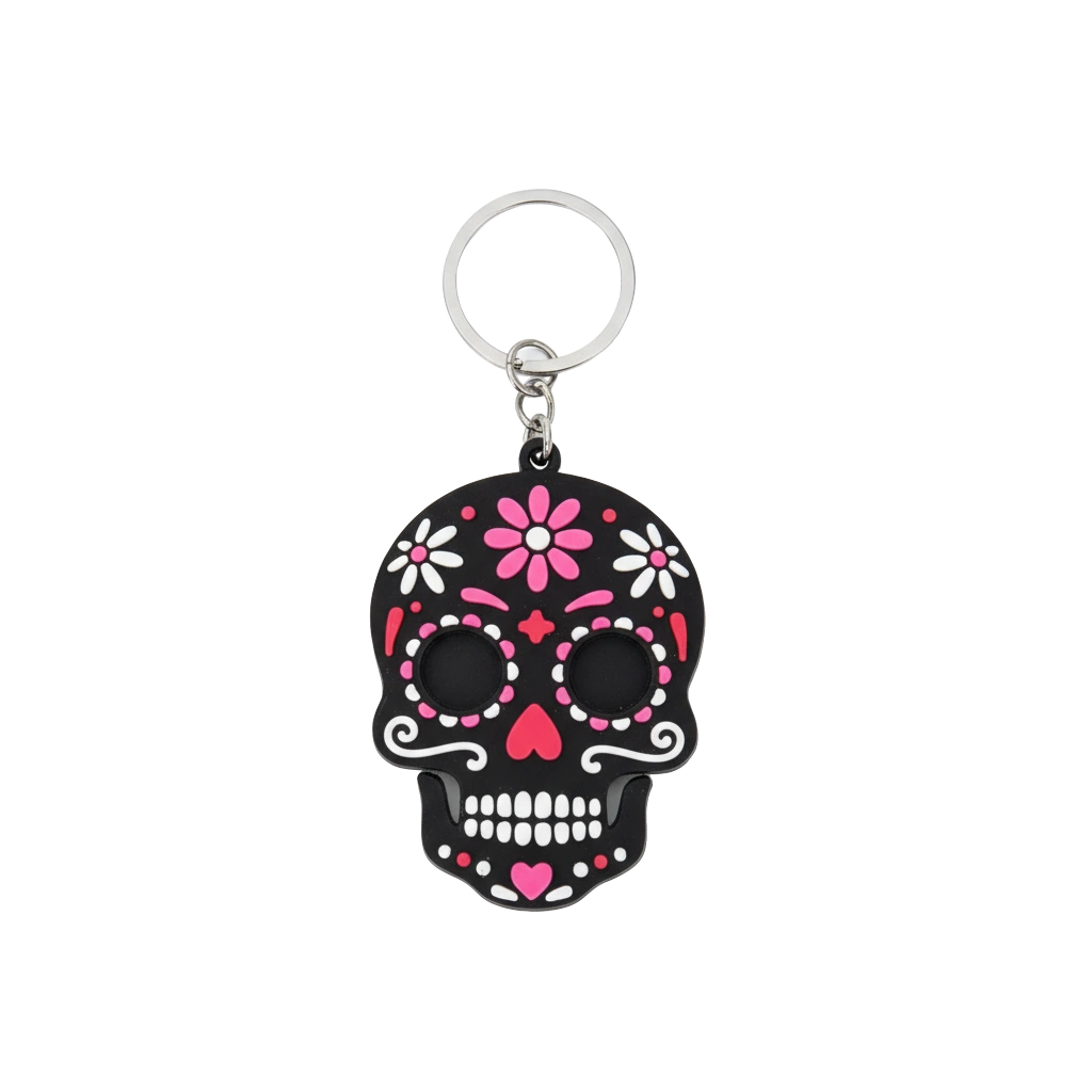 Chaveiro Caveira Mexicana -  1 Unidade