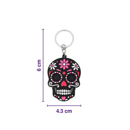Chaveiro Caveira Mexicana -  1 Unidade