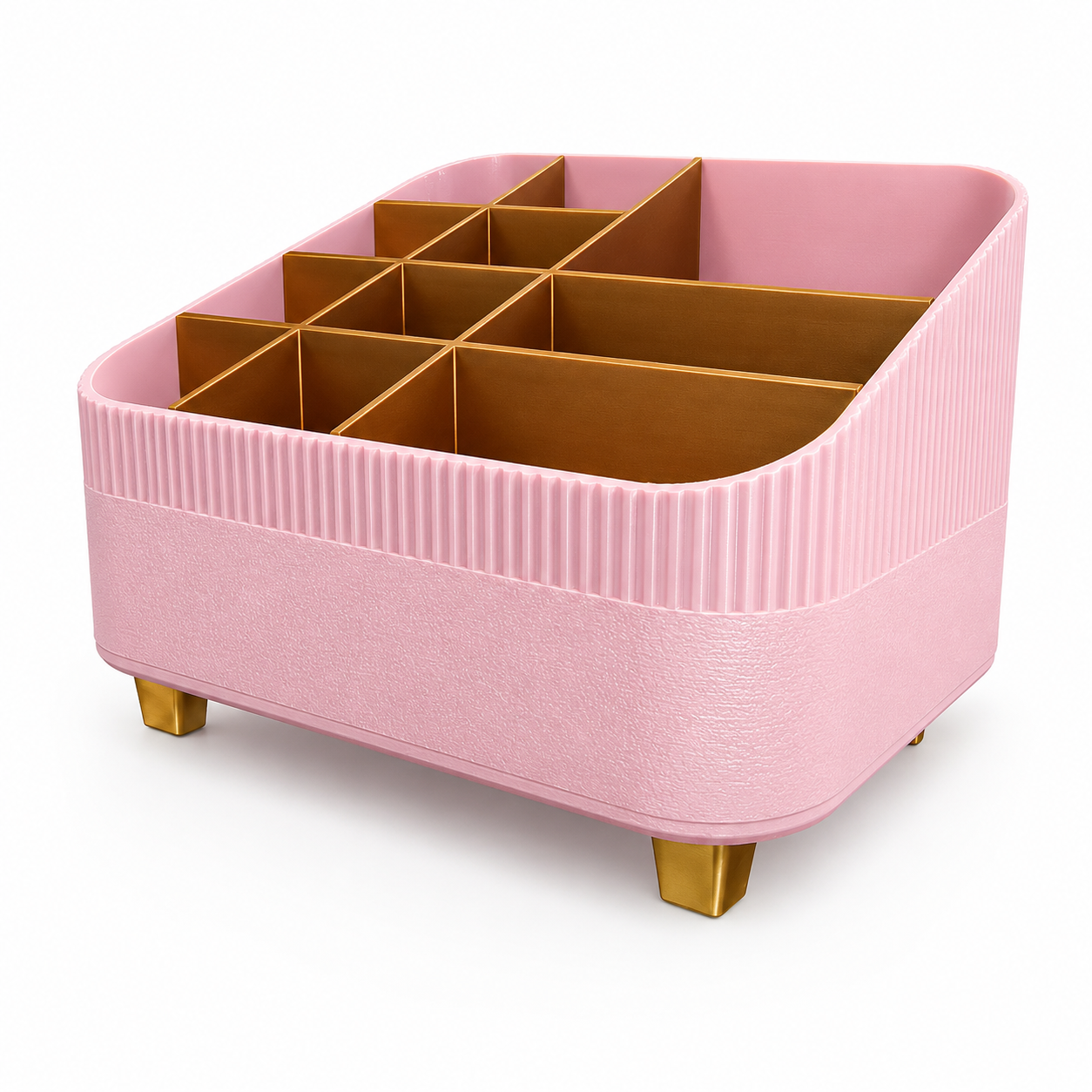 Organizador Multifuncional Nude com Divisórias 🤍✨