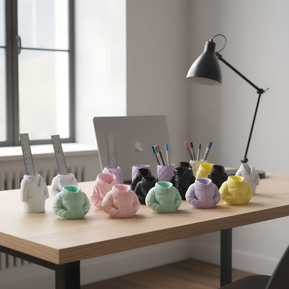 Porta-canetas E Porta-objetos De Mesa Design Jaqueta Colorid